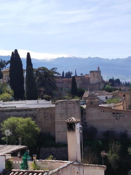 Preciosa Casa Soleada En Mirador Albaicin Villa Granada Bagian luar foto