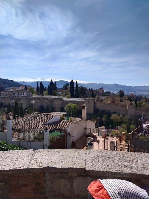 Preciosa Casa Soleada En Mirador Albaicin Villa Granada Bagian luar foto