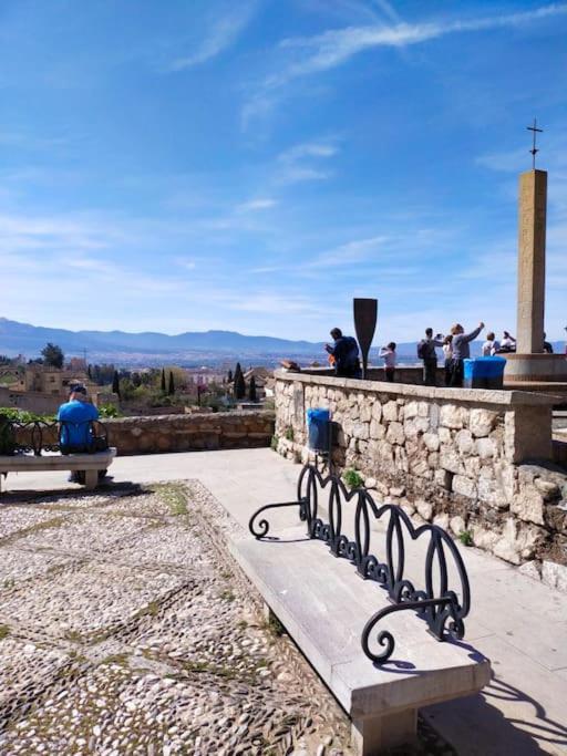 Preciosa Casa Soleada En Mirador Albaicin Villa Granada Bagian luar foto